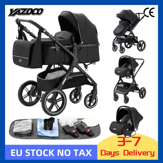 Baby stroller 3 in1,four wheel stroller,2 in 1 baby car,Lightweight strollers,Mutifunction Strollers,baby carriage,Poussette