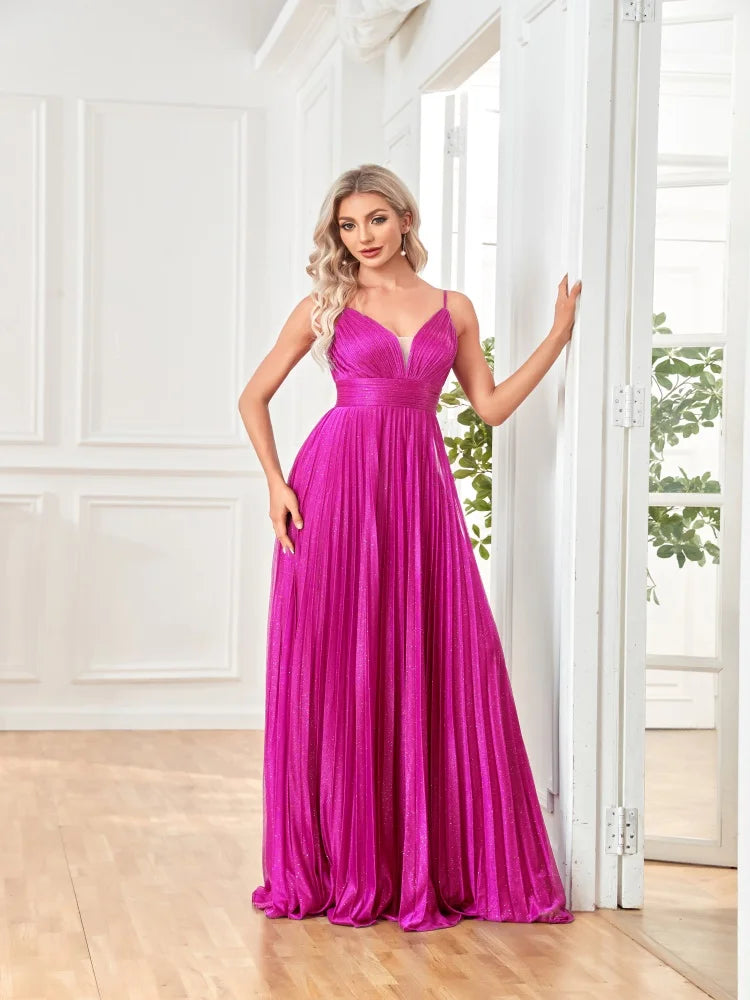 BLUEPLUM Elegant A-line Green Evening Dress Luxury Floor Lenght Women Backless Formal Wedding Party Prom Caicktail Dress Gowns