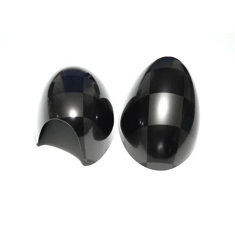 For Mini R50 R52 R53 One Cooper S Hatchback Convertible Car Decoration Accessories Auto Rear View 2pcs Mirror Covers