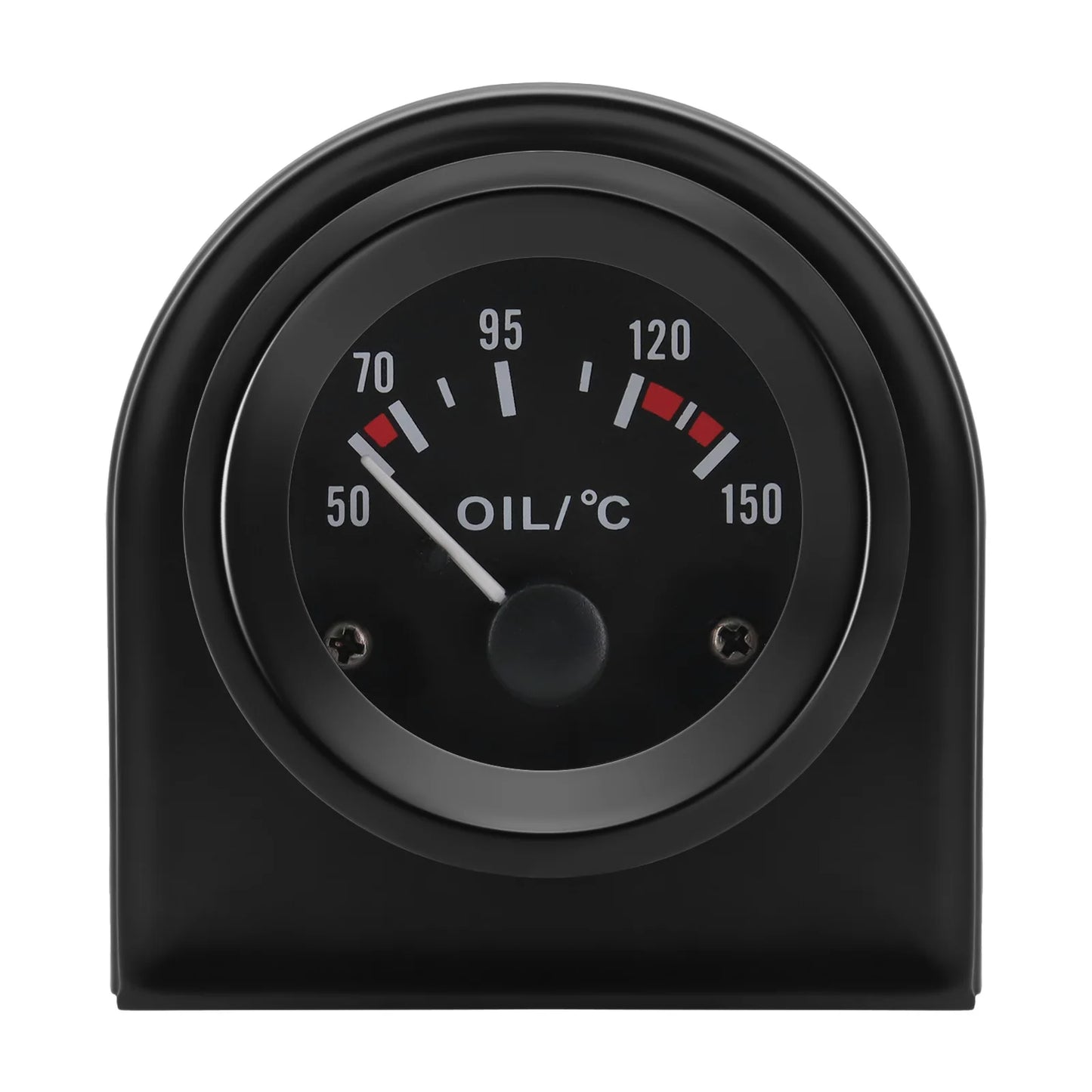 Auto Temperature Meter with Sensor 1/8 NPT 52mm LED Digital Oil /Water Temp Indicator PSI Oil Press Black Gauge Fit Gasoline Car