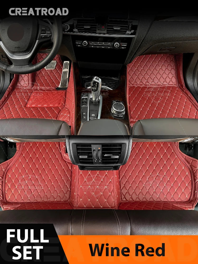 CREATROAD For GAC Trumpchi GS3 Emzoom 2023-2026 Car Floor Mat Custom Auto Foot Pads Automobile Carpet Cover Interior Accessories