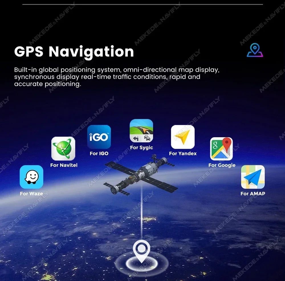 Android 2 DIN Car Radio for Seat Ibiza 2012 - 2015 Wireless CarPlay Auto Multimedia Video Player GPS Audio WIFI Stereo Autoradio