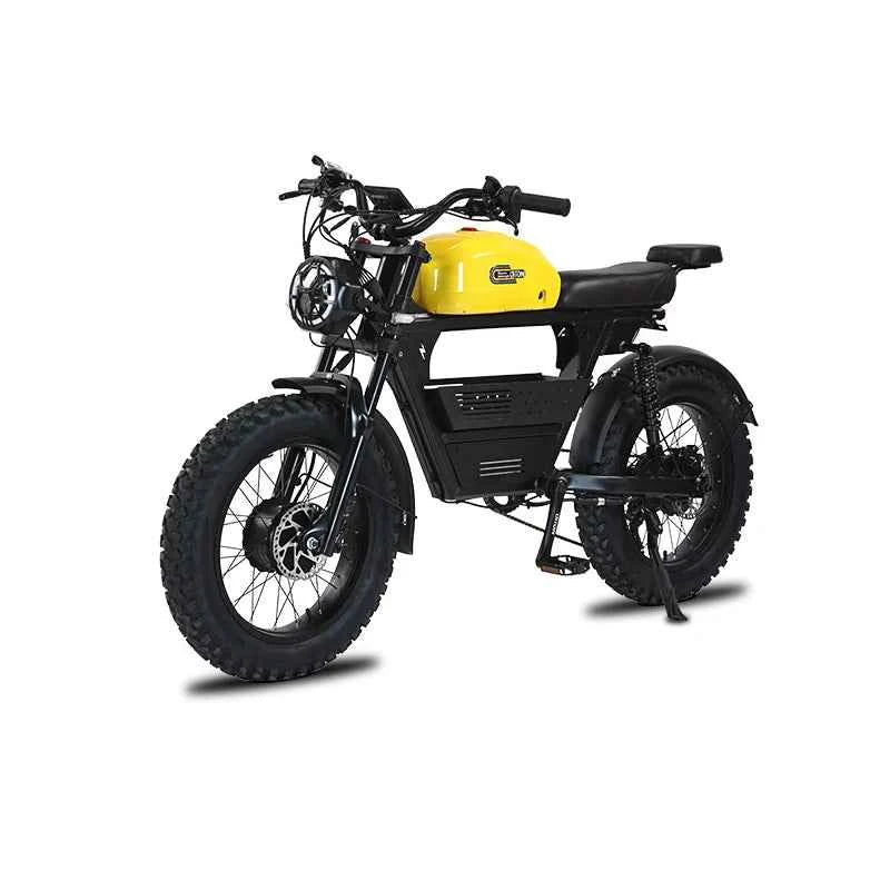 SXLL New Akez 20-inch Fast Ebike Dual Motor 3000W Fat Tire 48v Electric Sports Electric Off-Road Vehicle