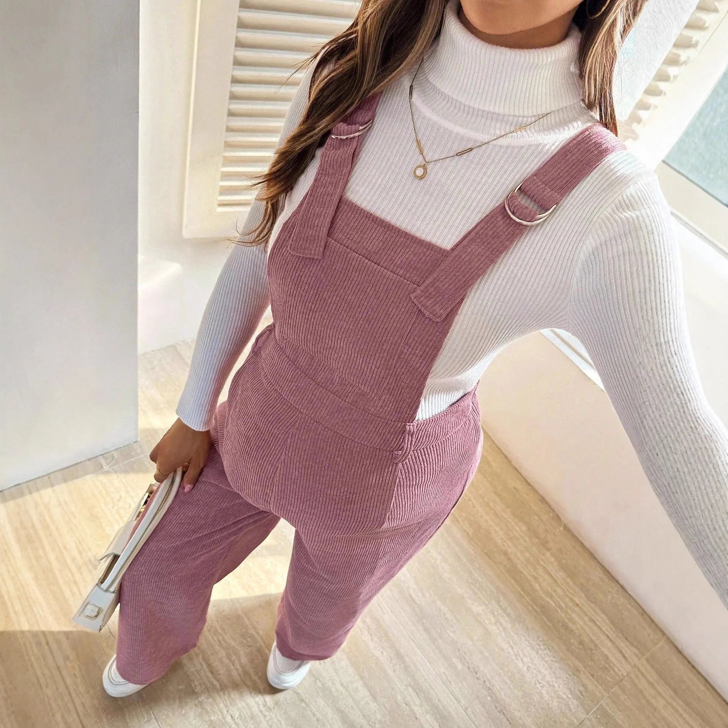 Maternity Clothes Pregnancy Clothing for Pregnant Women Pants 2025 Autumn Winter Fashion Elastic Loose Corduroy Overalls Waist