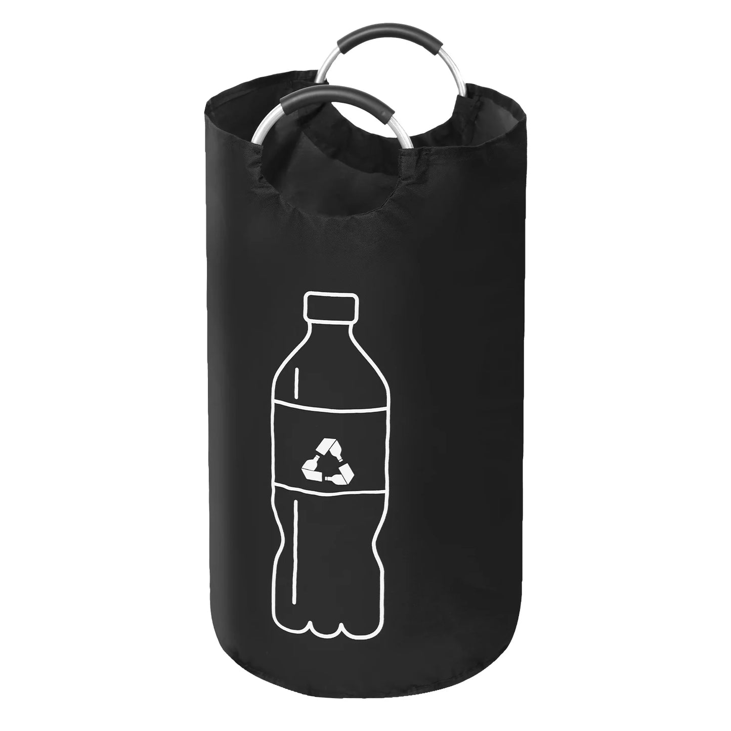 Cestino Pieghevole per Bottiglie Vuote – Grande Capacità con Manico in Alluminio